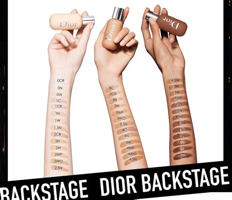 dior backstage foundation review|Dior foundation backstage shades.